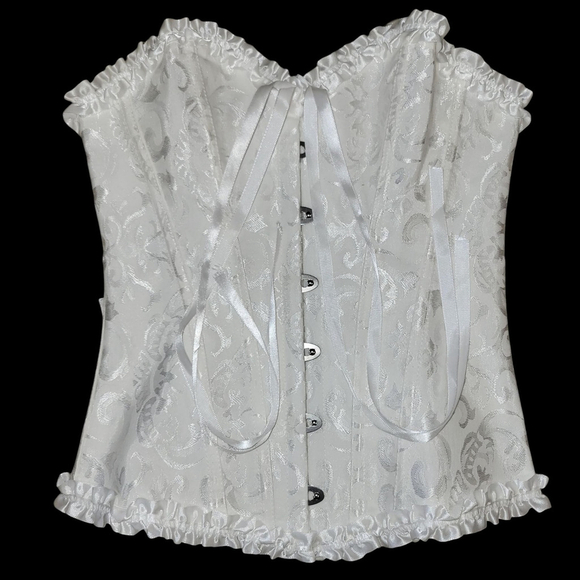 Unbranded Women’s Corset Size XS Cream Color New Without Tags - Picture 1 of 6